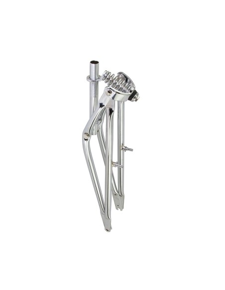 26 Lowrider Classic Spring Fork W/Pivot 1 Inch Chrome.